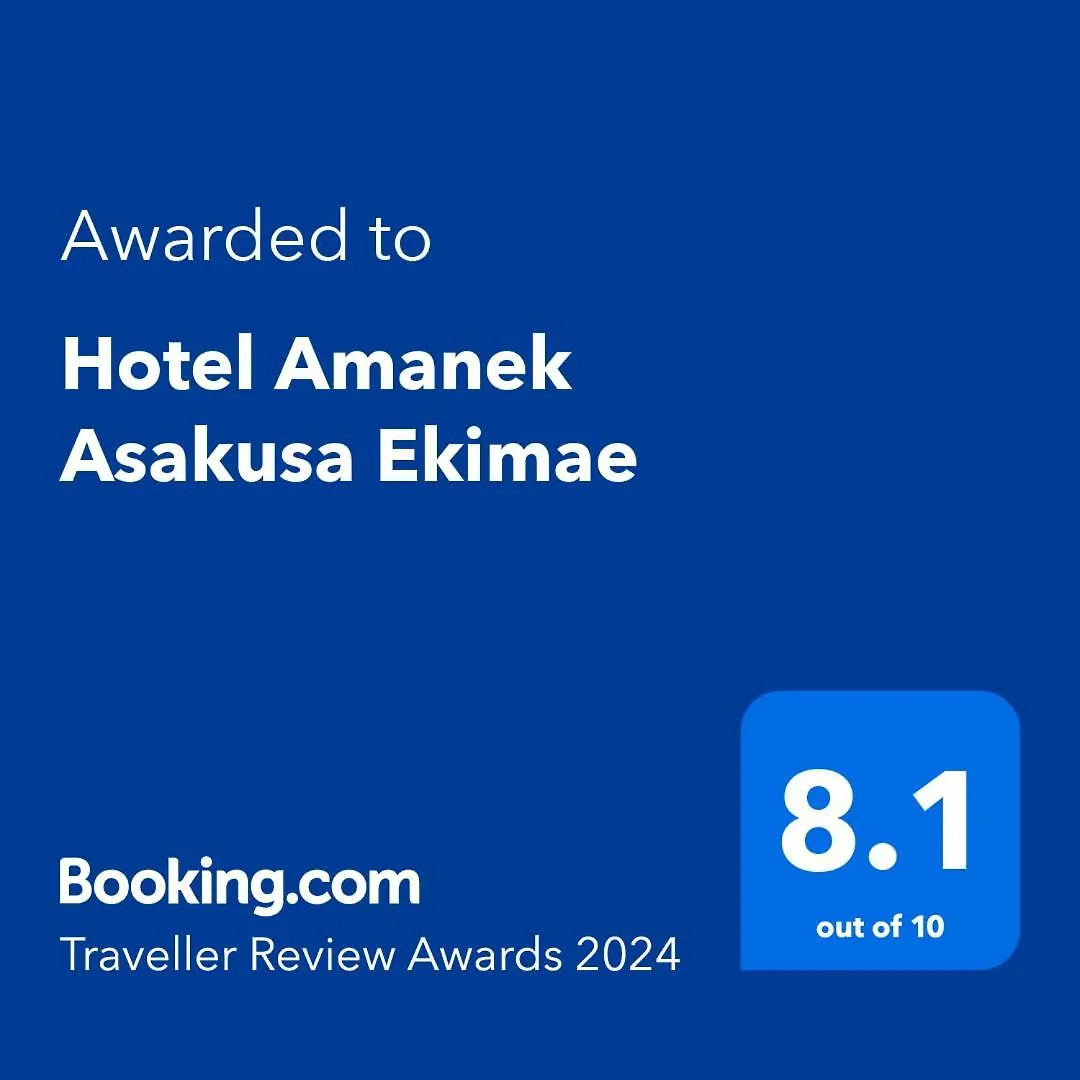 Hotel Amanek Asakusa Ekimae Tōkyō